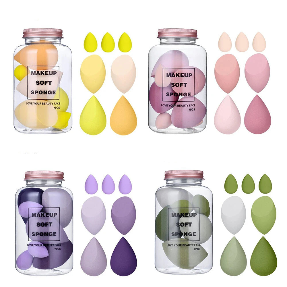 Makeup Sponge Face Beauty Cosmetic Powder Puff Foundation Cream Qme