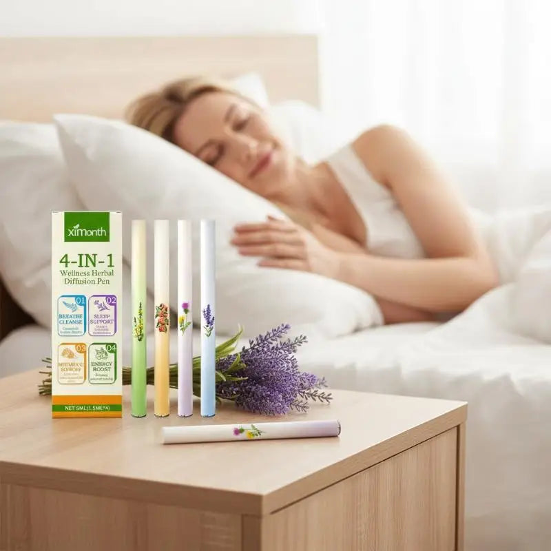 Multifunction Herbal Diffuser 1 Mullein Thyme Mint Guarana Bars Qme