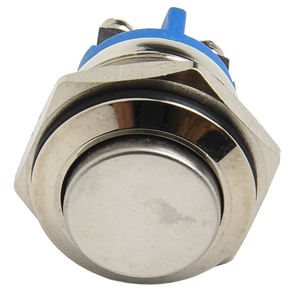 Waterproof Metal Push Button Switch LED Light Momentary Reset Qme