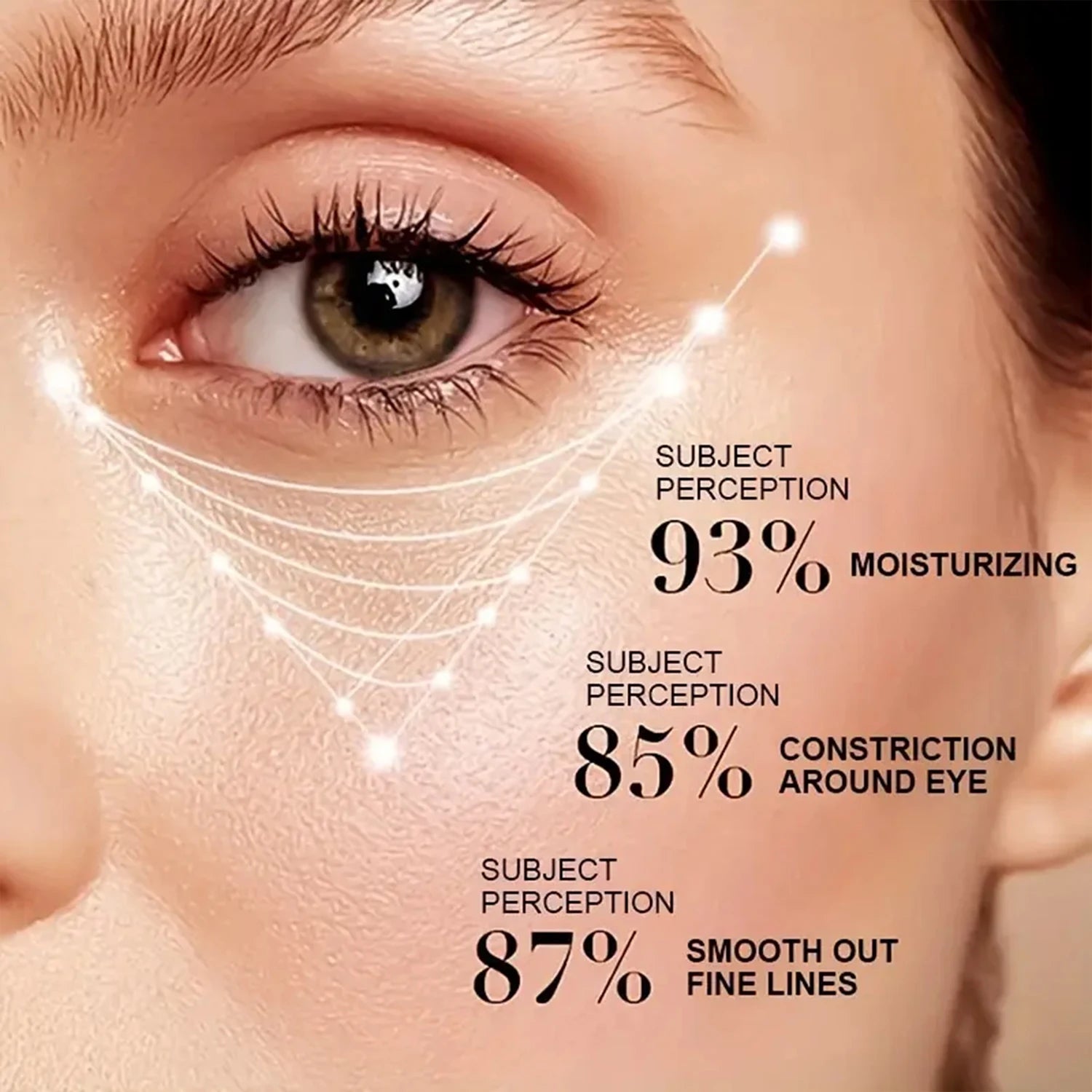 Bee Venom & Caffeine Firming Eye Cream - Collagen & Hyaluronic Acid Formula to Reduce Dark Circles, Wrinkles & Revitalize Skin. Qme