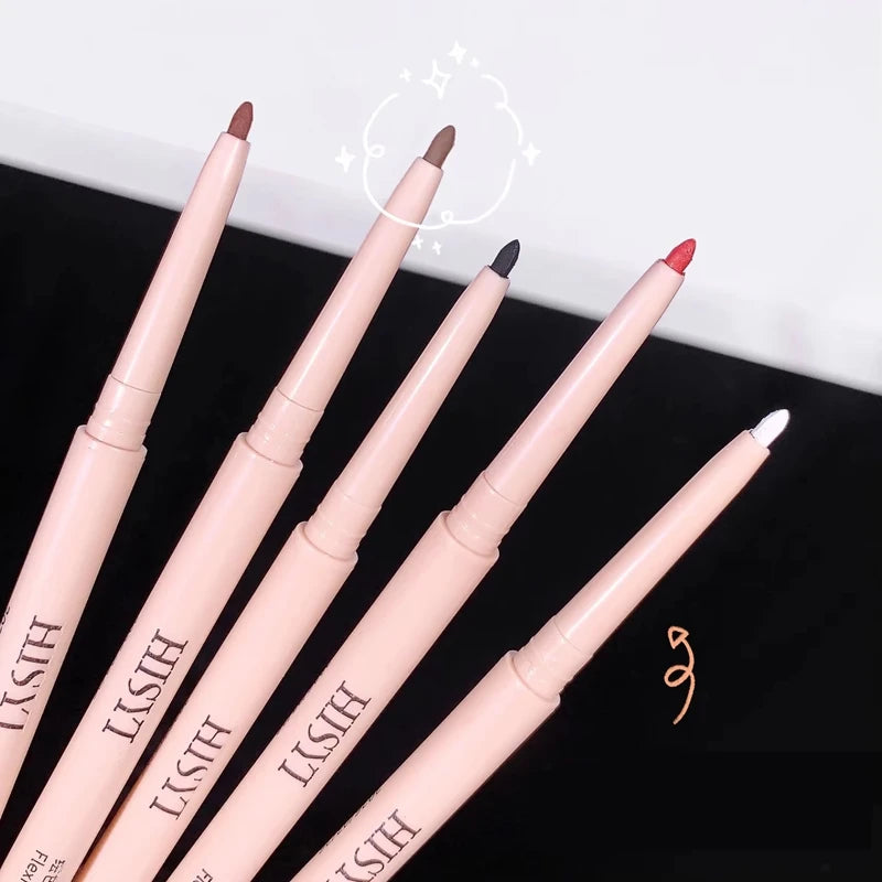 Matte Red Brown Eyeliner Gel Pencil Ultra-thin Long Lasting Quick Dry Smooth Eye Shadow Lying Silkworm Pen Makeup Cosmetics Qme