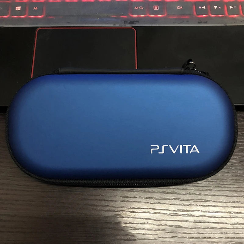 EVA Anti-shock Hard Case Bag PSV 1000 PS Vita Gamepad PSVita 2000 Qme Blue