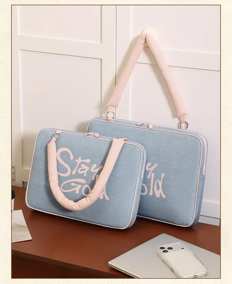 Laptop Tote 1415.6 Inch Laptop Protective Case Commuter Bag for Apple MacBook Huawei Lenovo Xiaomi HP Dell Acer Computer Case Qme