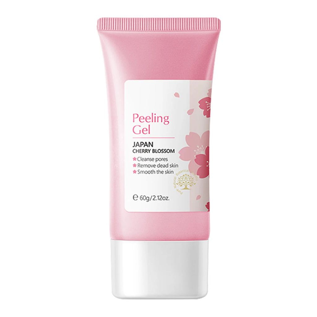 Face Peeling Gel Cherry Blossom Deep Cleansing Gel Facial Scrub Dead Skin Remover Skin Brightening Gel Facial Peel Face Qme 01 China Mainland