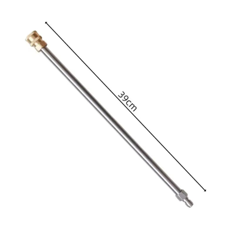 A02F-Stainless Steel Spray Rod With 1/4 Inch Quick Connect Plug Pressure Washer Extension Wand Lance Qme