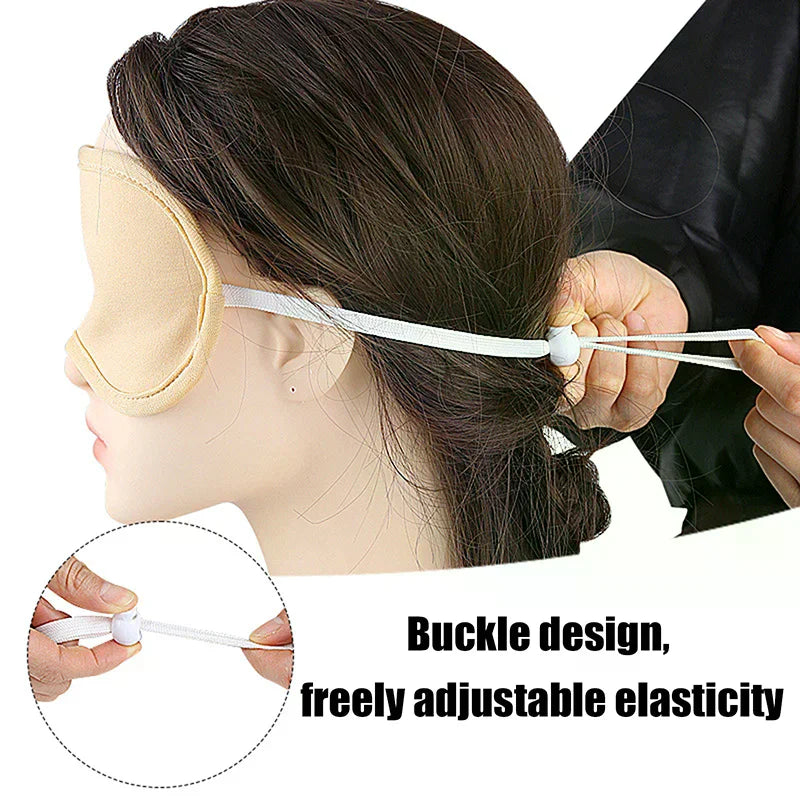 Castor Oil Wrap Reusable Organic Eye Mask Adjustable Elastic Strap Qme Default Title