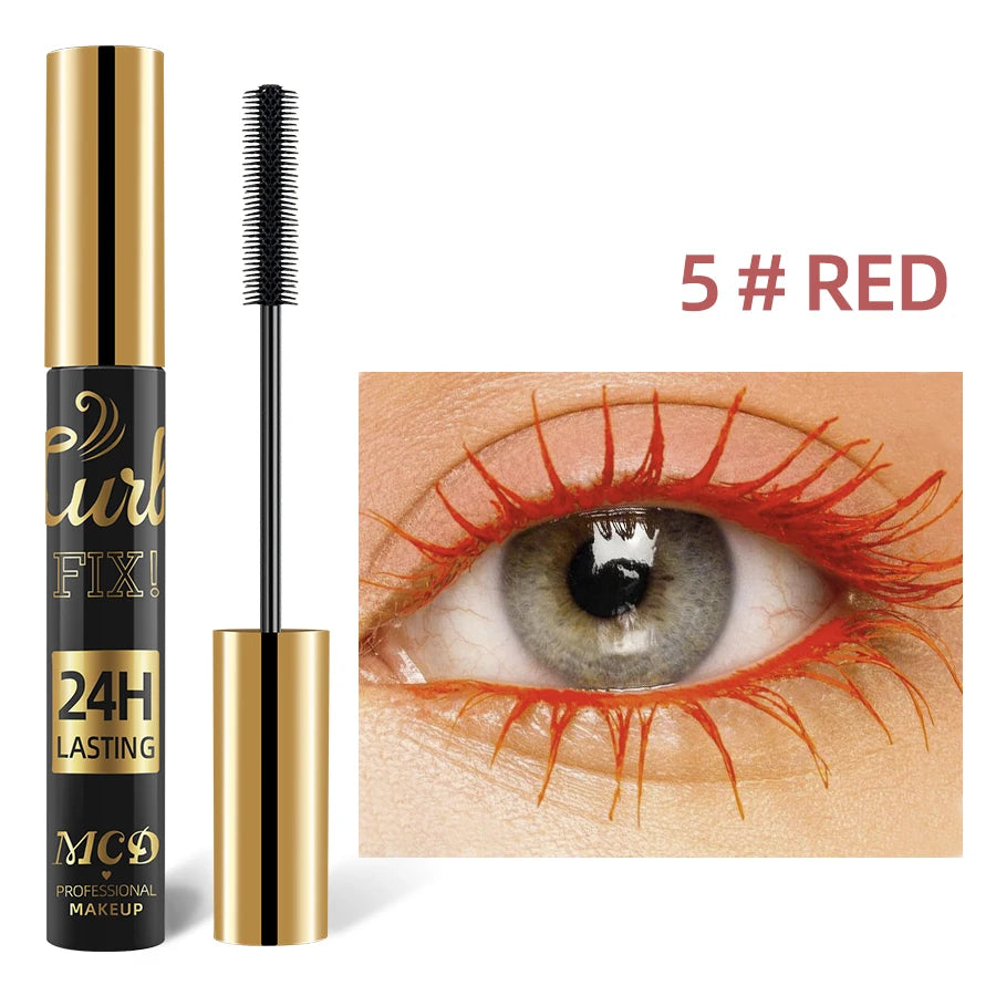 5D Waterproof Mascara Vibrant 9 Color-lasting Curl Ink Formula Qme 5