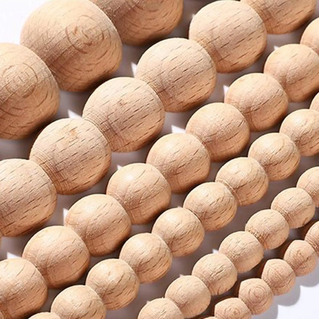 Wood Trim Molding Half Beads Strip Unfinished Wooden Window Door Qme