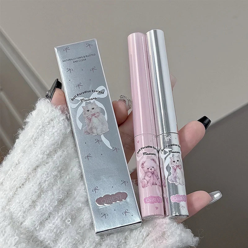 Eyelashes Lengthening Mascara Waterproof Long Lasting Silky Lash Black Brown Eyelashes Extension Make Up Beauty Eye Cosmetic Qme