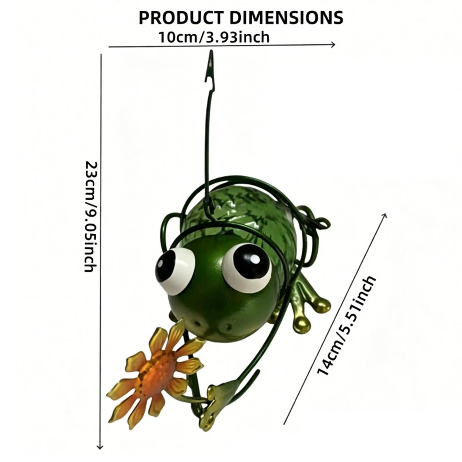Solar Lanterns Outdoor Hangable Garden Figurine Lamp Ornaments Qme