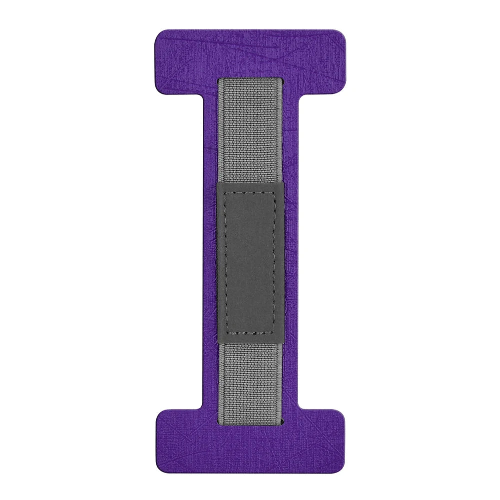 Anti Slip Finger Sling Band Handle Universal Tablet Grip Strap Hand Holder Tablet Handle Hand Holder for 6-8 Inch Kindle Tablet Qme Purple