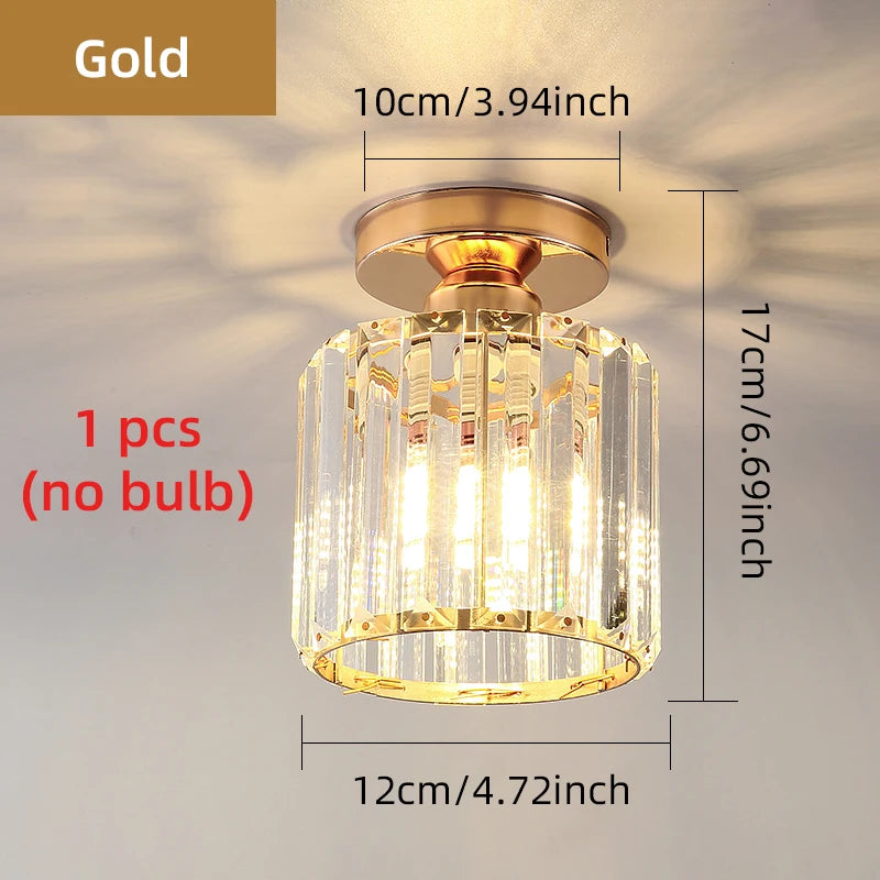 New Crystal Ceiling Chandeliers Living Room Hanging Lamp Bedroom Ceiling Lamp Villa Chandelier Lighting Room decor Lighting Qme B