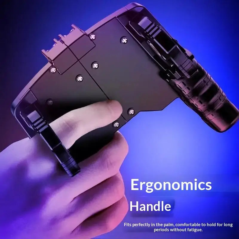 Enhanced Mobile Shooter Experience L1R1 Trigger Fire Button Handle Qme