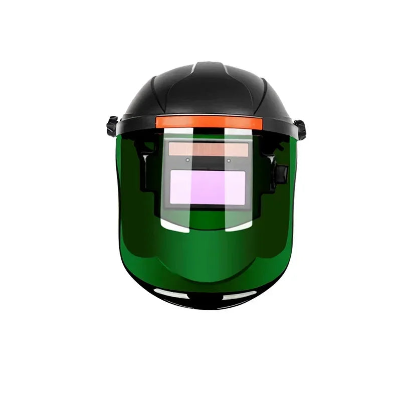 Adjustable Safety Face Welding Helmet Welder Mask Resistant for All Welding Applications Plastic Welder Glasses Qme