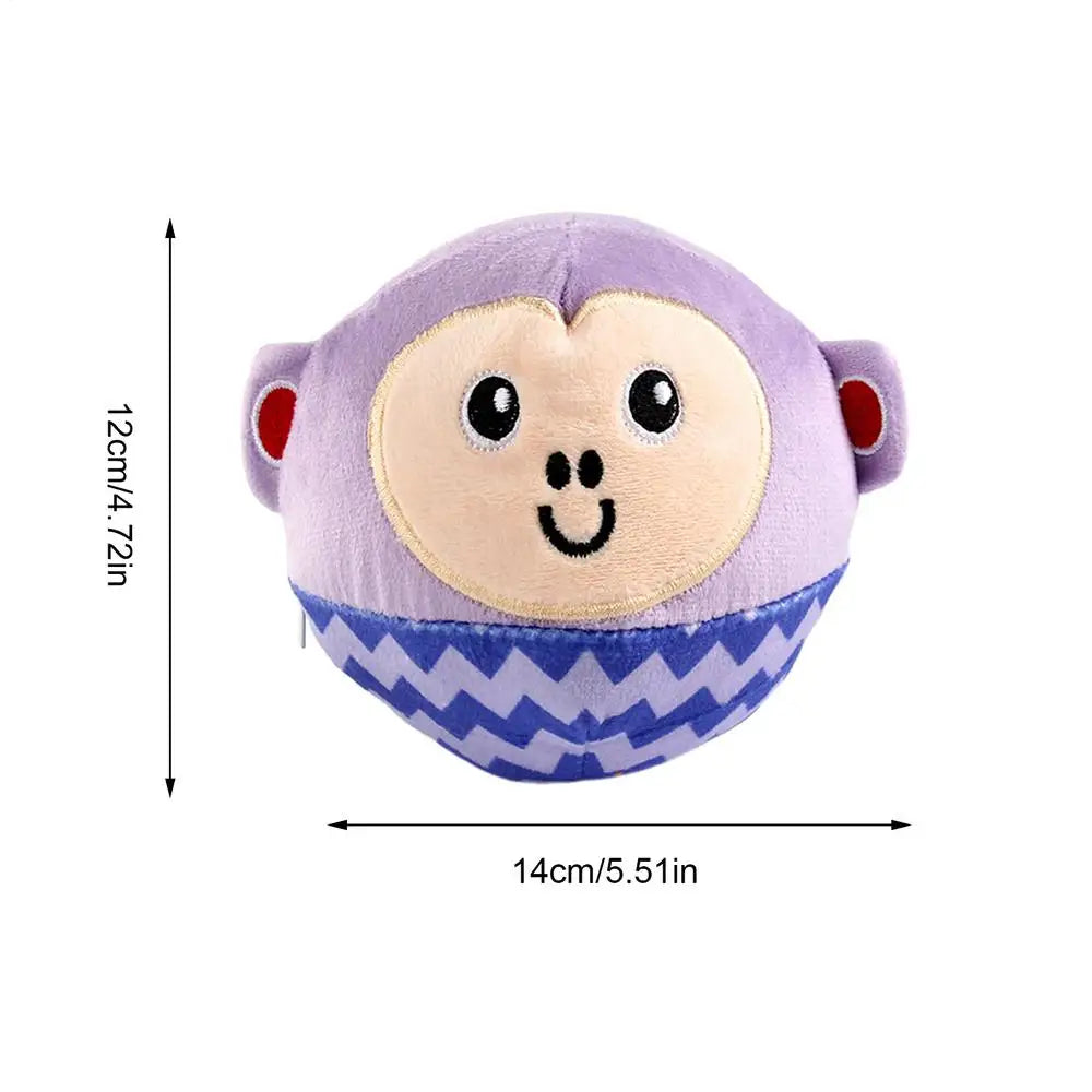 Interactive Music Plush Crawling Learning Sensory Bouncy Ball Musical Sensory Toys For Boy Girl Kids Talking Communication Qme C China Mainland