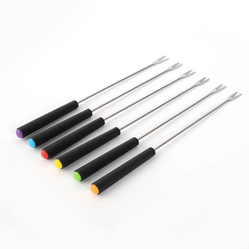 Fondue Fork Grilling Muddler Reusable Fruit Forks Bbq Dipping Plastic Qme plastic