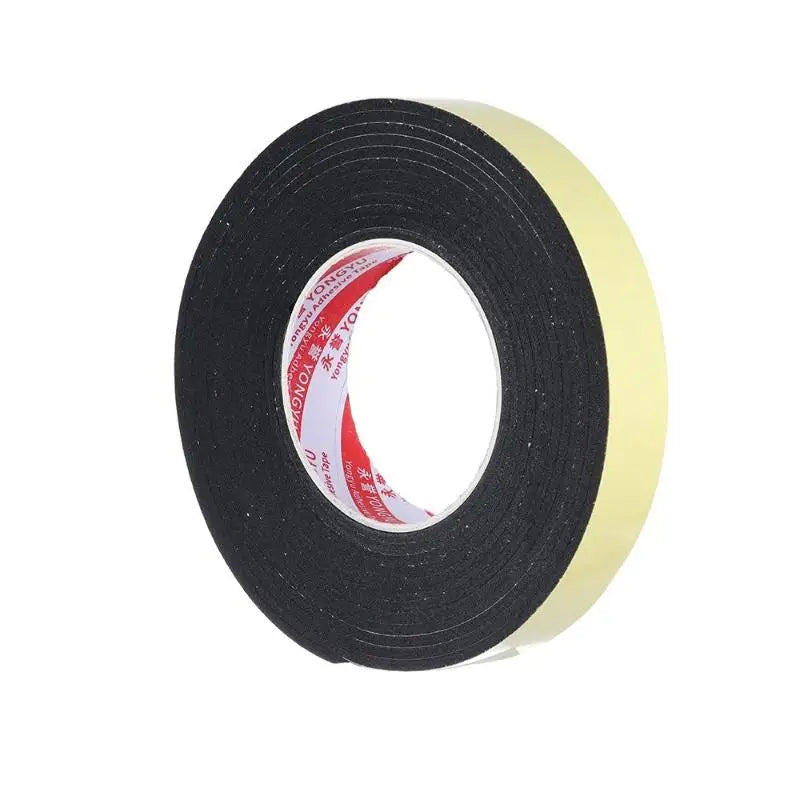EVA Single Sided Foam Tape Multiple Thickness High Adhesion Shock Absorption Sealing Noise Reduction Home Use DIY Craft Mounting Qme 5mx25mmx3mm R