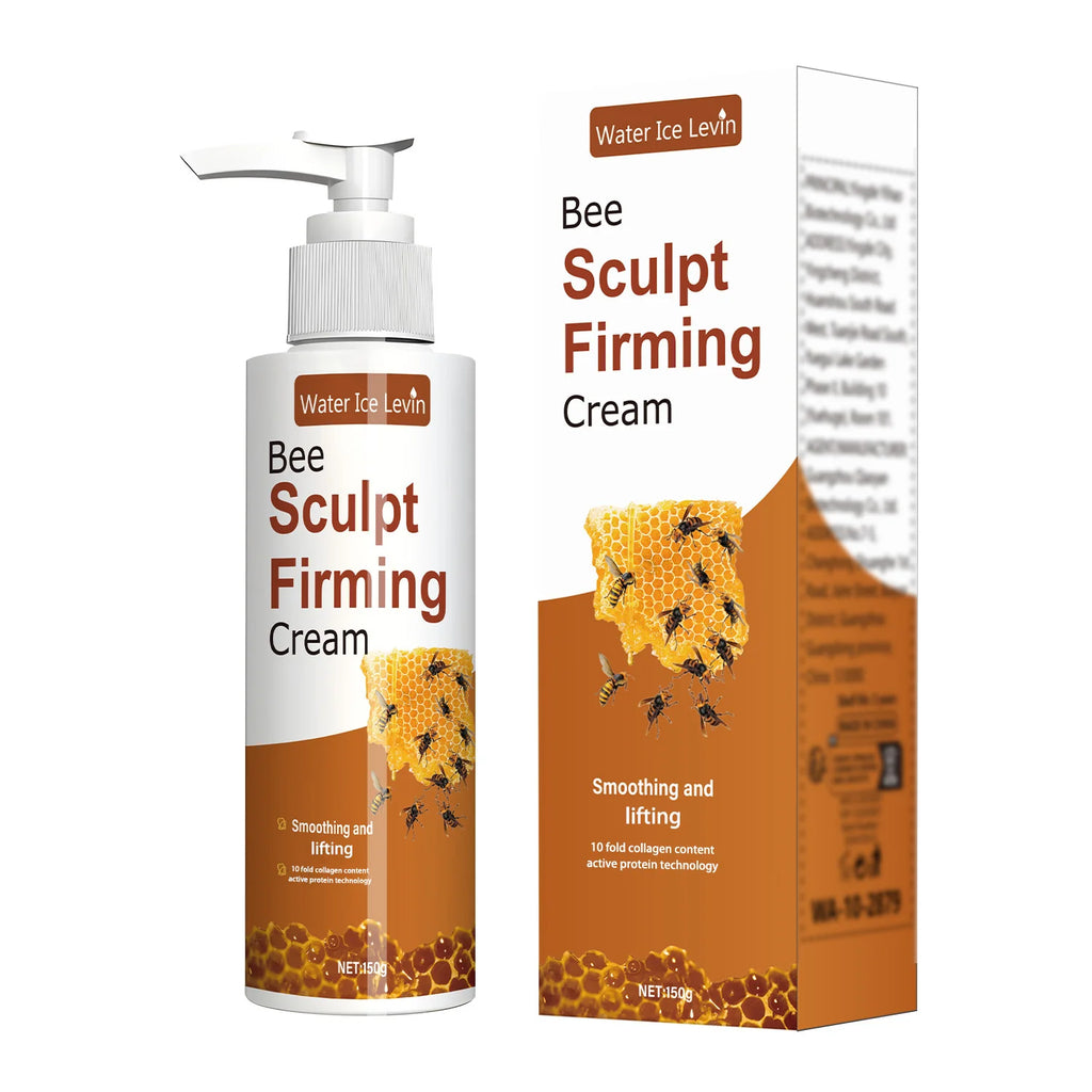 Bee Sculpt Firming Cream - Skin Tightening Cream - Reduces Fine Lines - Lifts and Moisturizes Skin with Natural Collagen Qme