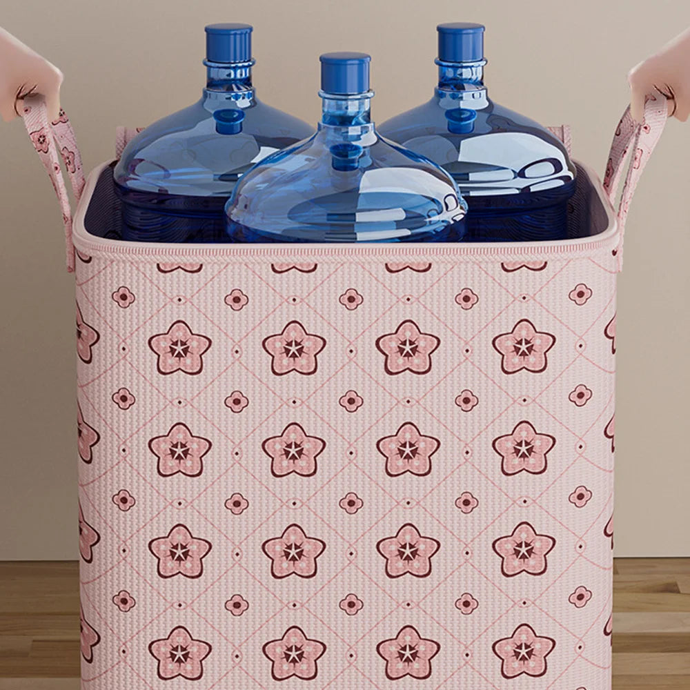 Large Capacity Foldable Quilt Storage Sack for Home Moving Student Dorm Clothes & Comforter Bag Travel Luggage Box Qme