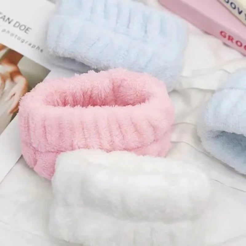 Wash Face Wristband Headband Skin Care Spa Water Absorption Qme
