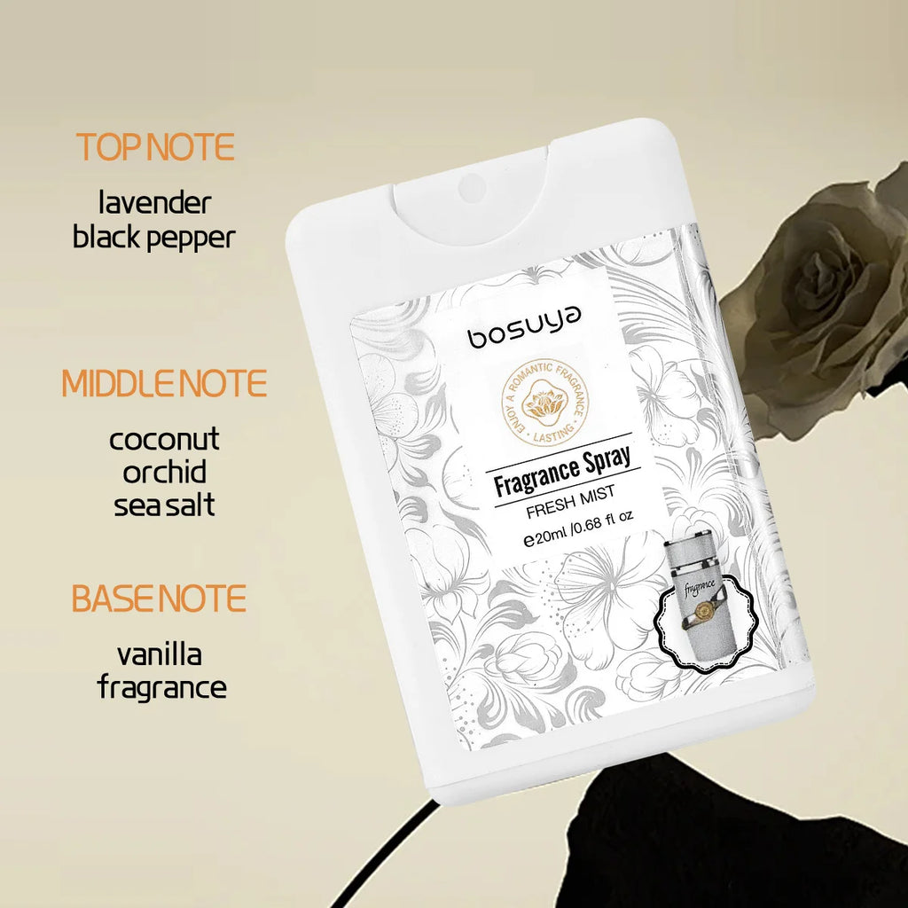 Fresh Fragrance Spray Flower Fruit Lasting Suitable Clothes Hair Qme grey