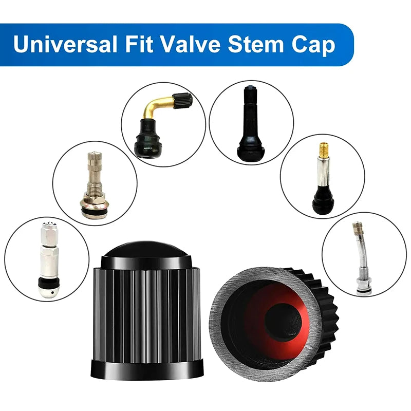 Car Motorcycles Bike Bicycle Universal Valve Cap Plastic Wheel Tire Qme