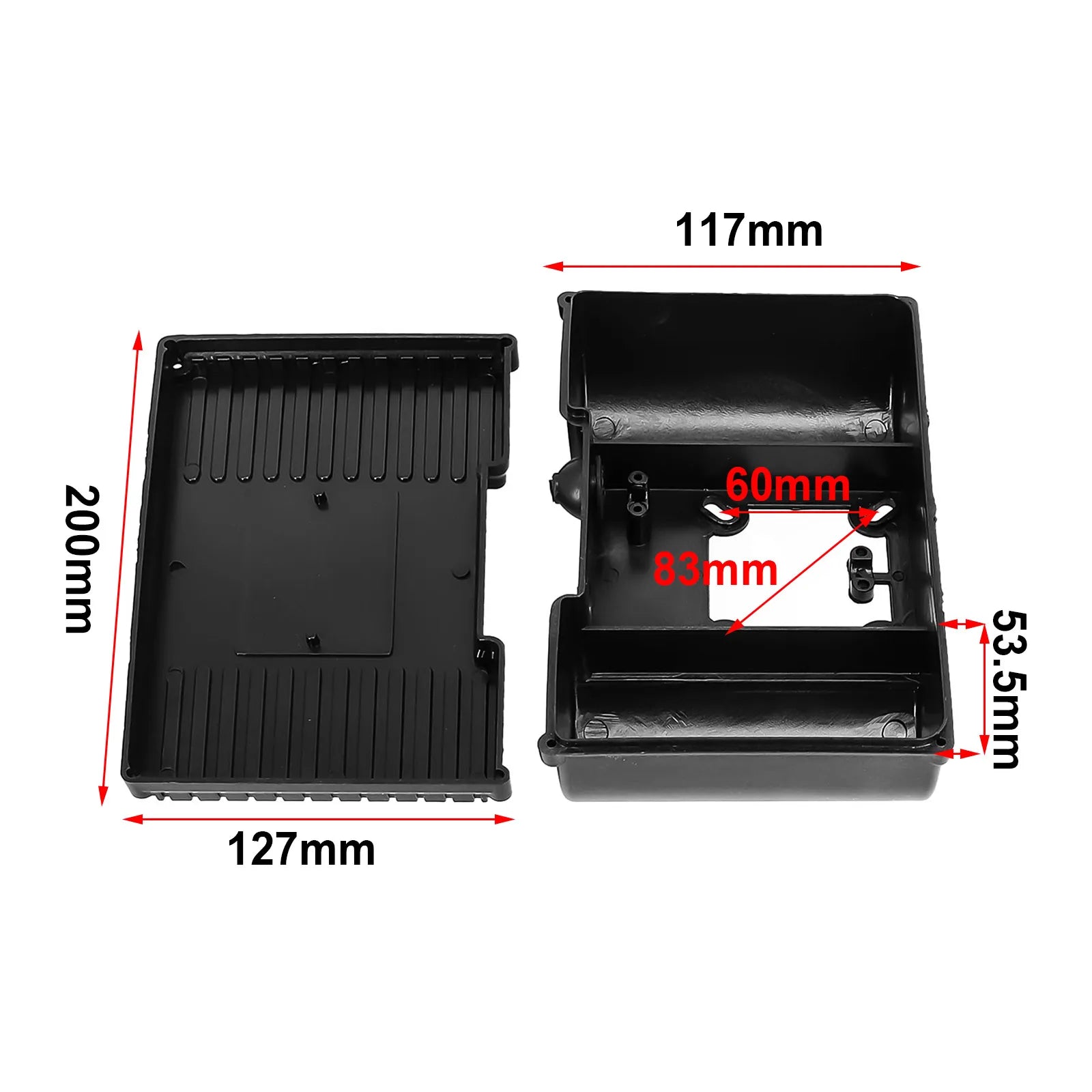 Air Compressor Capacitor Box Motor Junction Box 220V Single Phase Shells For 1.1KW/1.5KW/2.2KW Air Compressor Motors Qme