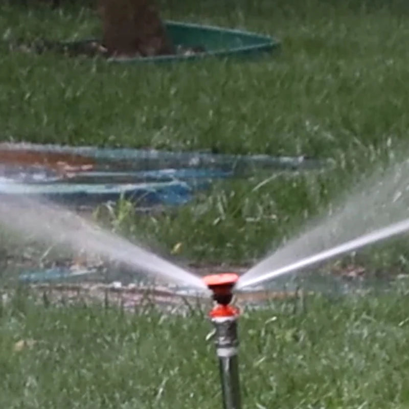 ^1/2" Rotating Water Sprinkler Farm Sprinkler Lawn Garden Irrigation Nozzle Qme