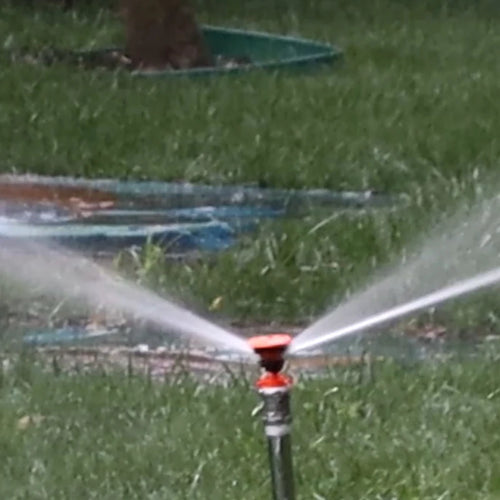 ^1/2" Rotating Water Sprinkler Farm Sprinkler Lawn Garden Irrigation Nozzle Qme