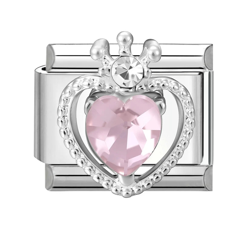 Bright Zircon Multielement Stars Shell Butterflyitalian Charm Links