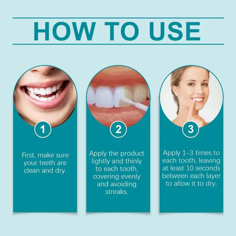 Teeth Whitening Paint Tooth Stain Removal Tool Reduces Tartar Keeps Qme