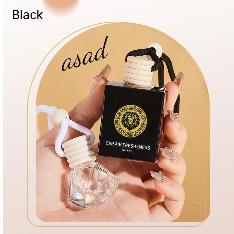 Natural Car Fragrance Fragrant All Way Long-lasting Evenly Spread Air Qme Black