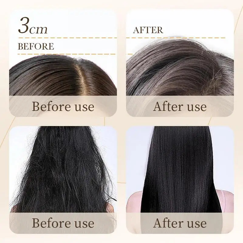 Rice Moisturizing Shampoo Hair Strengthening Cleansing Brittle Dry Qme
