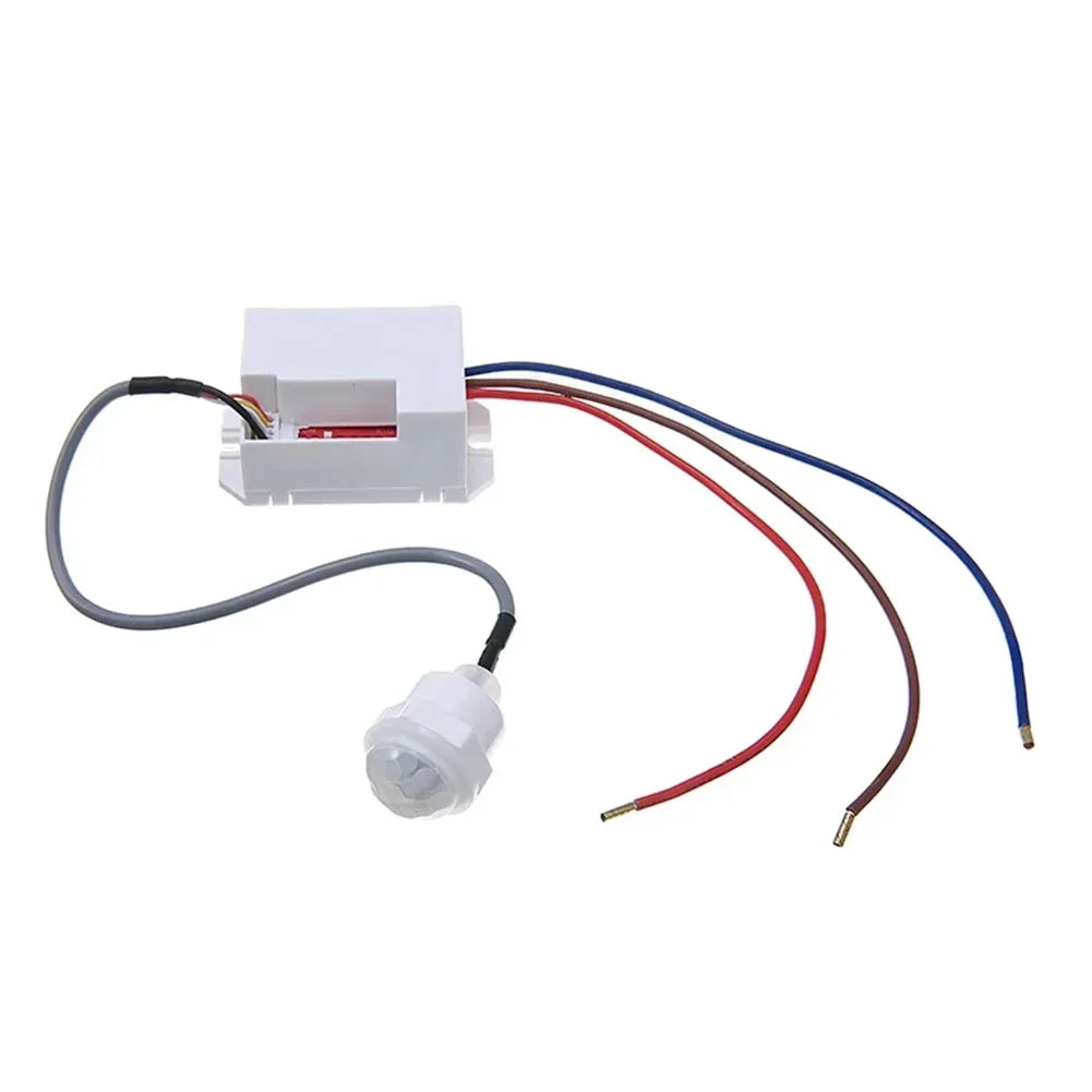 Light Switch PIR Sensor Detector Mini Recessed Motion Occupancy Rest Dips 6m 800W Adjustable Ceiling IP20 360° Qme A