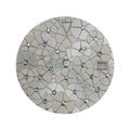 28.5mm Watch Faces Inlaid Watch Dial + Skeleton Hands for Men Women Watch Modification Accessories for NH35/NH36/4R/7S Movement Qme Silver