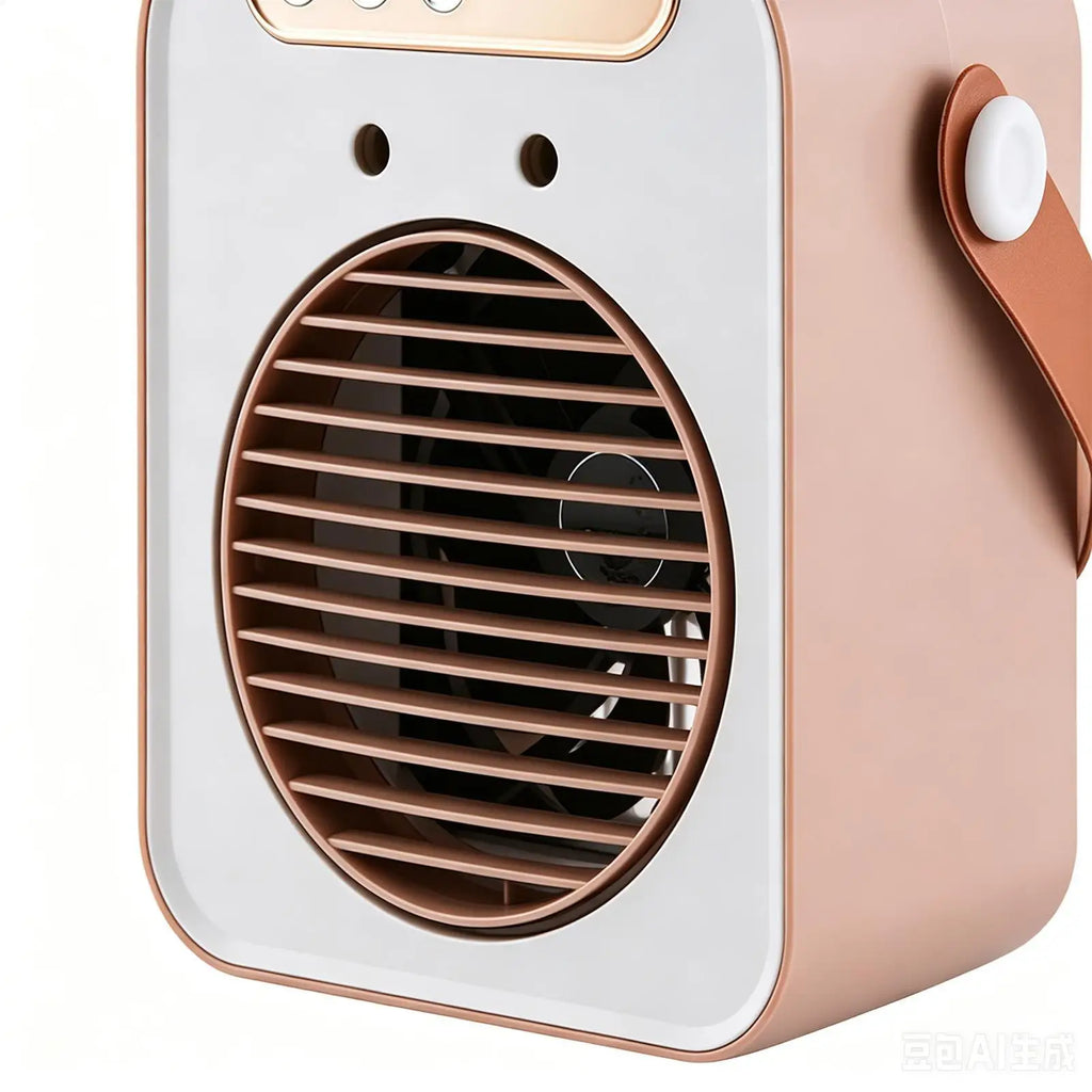 Portable Cooling Fan 3-Speeds Mini Personal Cooling Ac 500ml Water Tank Portable Cooling Fan For Home Office Outdoor Car Bedroom Qme
