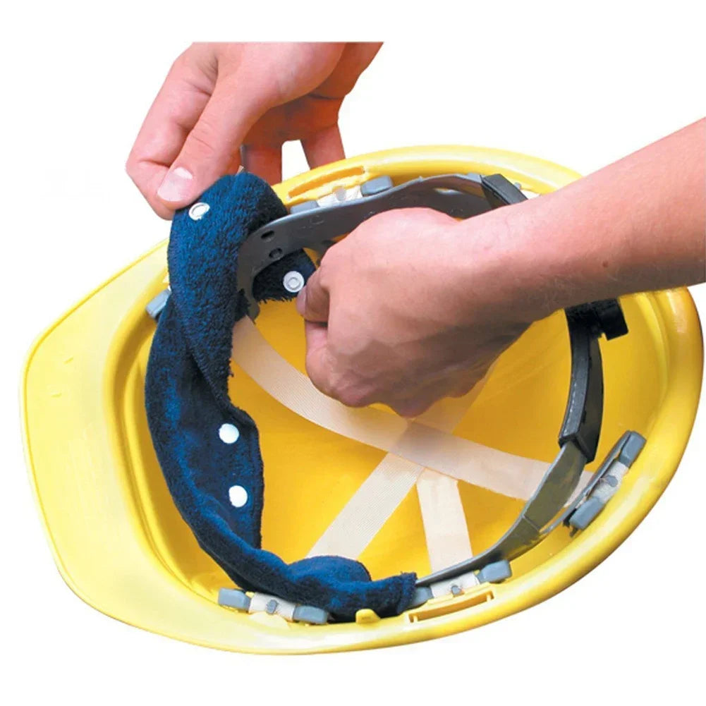 6pcs Comfort Hard Hat Replacment Sweat Band Safety Outdoor Tool Soft Worker Type Accessories Work Place Helmet Summer Qme