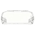 For RG VITA Transparent TPU Protective Case Anti-Scratch Clear Game Console Case Non-Slip Soft Handheld Console Shell Qme Transparent