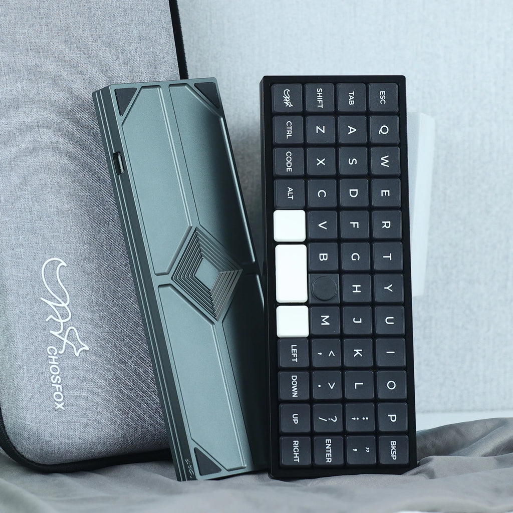 CFX Geonix48 Low profile keyboard Hot-Swap keyboard KIt for Kailh 1350 Choc Low profile Switch Mechanical Keyboard QMK Type-C Qme