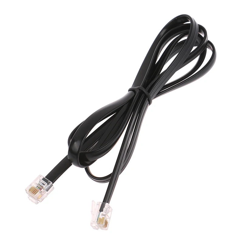 RJ12 6P6C ST-4 ST4 Autoguide Camera Cable Ioptron Auto Guide iEQ30 Qme 1m