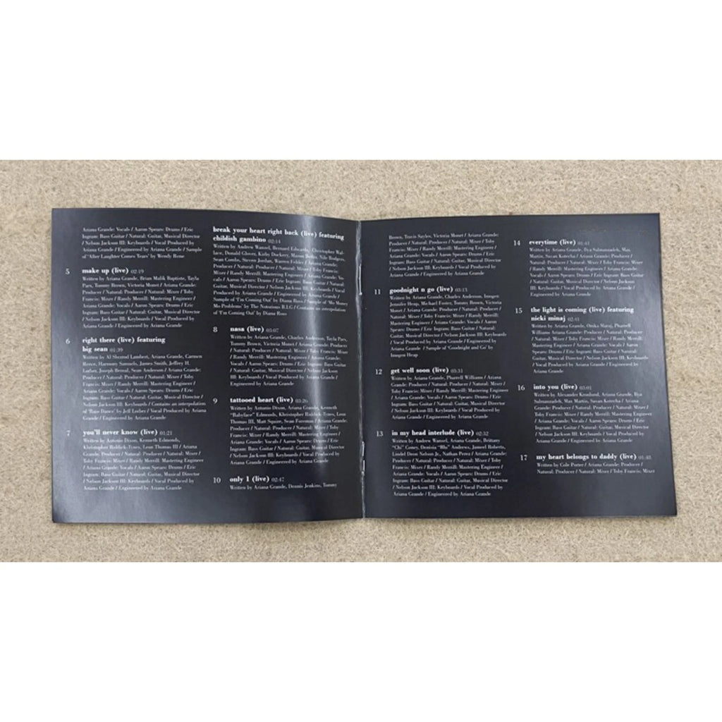 Live Pop Music 2CD Set with Black & White Stage Photography Print, Features Live Vocals & Stage Energy for Live Music Collectors Qme