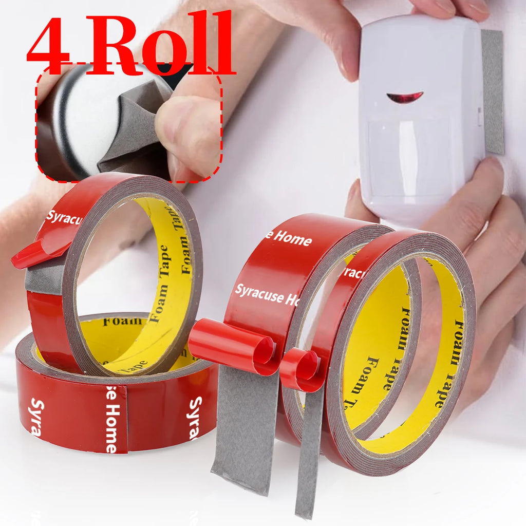 Double Sided Tape Adhesive Car Special Double-sided Tape Indoor Decor Traceless Fixing Sticker Two Face Tape Qme
