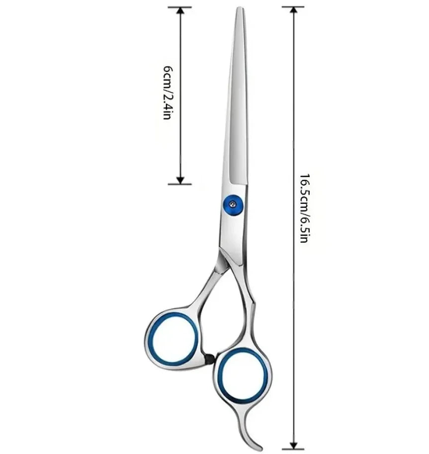 Hairdressing Scissors Stainless Steel Professional Cutting Thinning Qme Straight scissors