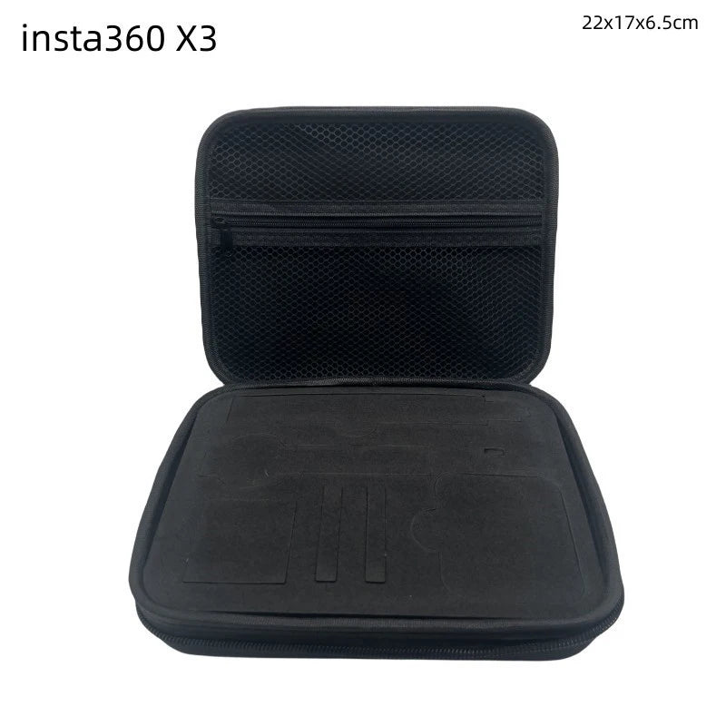 Storage Case Waterproof Protective Carrying Bag Insta 360 X3 X4 Qme M