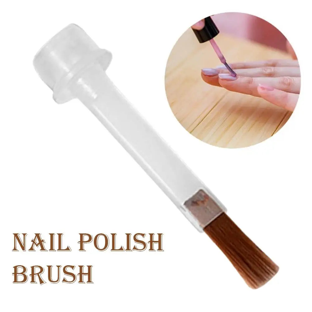 1 Disposable Nail Polish Brush Bottle Replacement Soft Bristles Qme