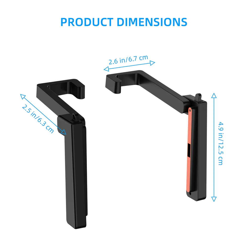 Car Holder for Nintendo for Switch 2 Dock Car Headrest Play Stand Mount Car Mount Car Headrest Mount Holder Games Accessories Qme