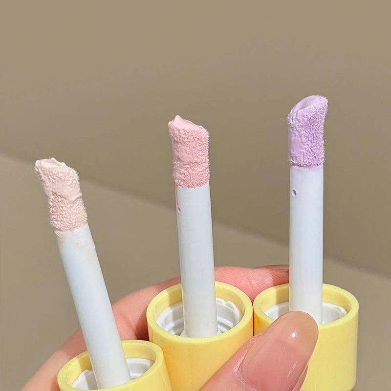 CACE 3 Colors Liquid Concealer Moisturizing Waterproof Full Cover Face Acne Dark Circles Concealer Cream Nourishing Cosmetics Qme