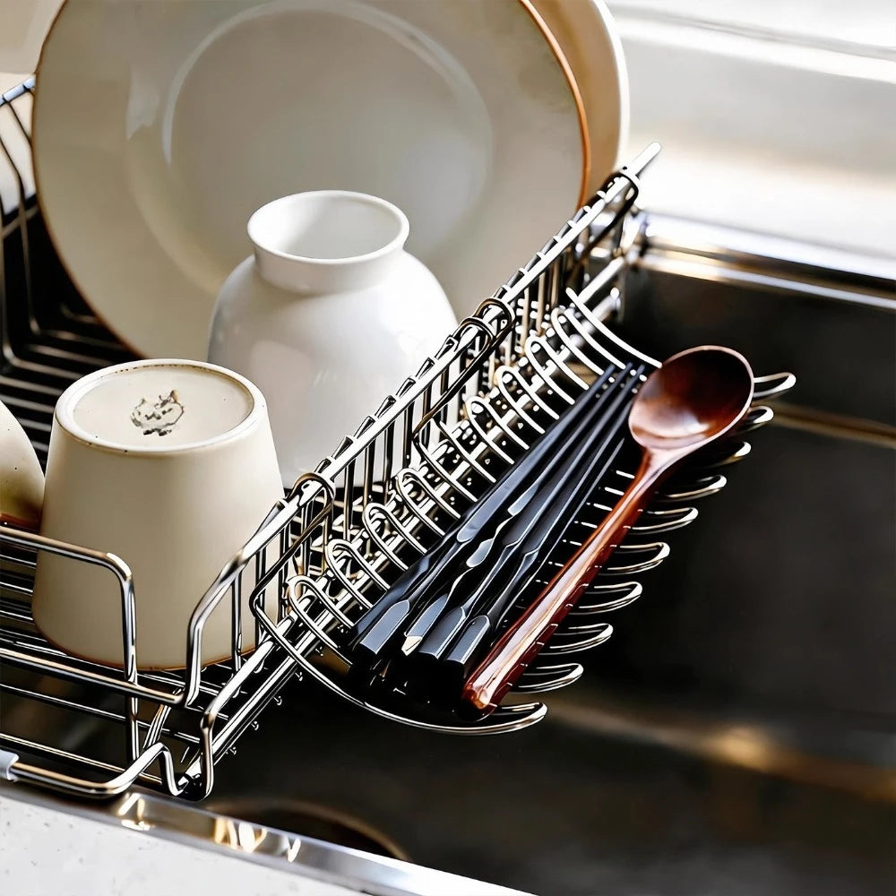 Expand Hanging Stainless Steel Storage Basket 1/3/5Pcs Sink Drain Rack Practical Holder For Kitchen Household Small Supplies Qme