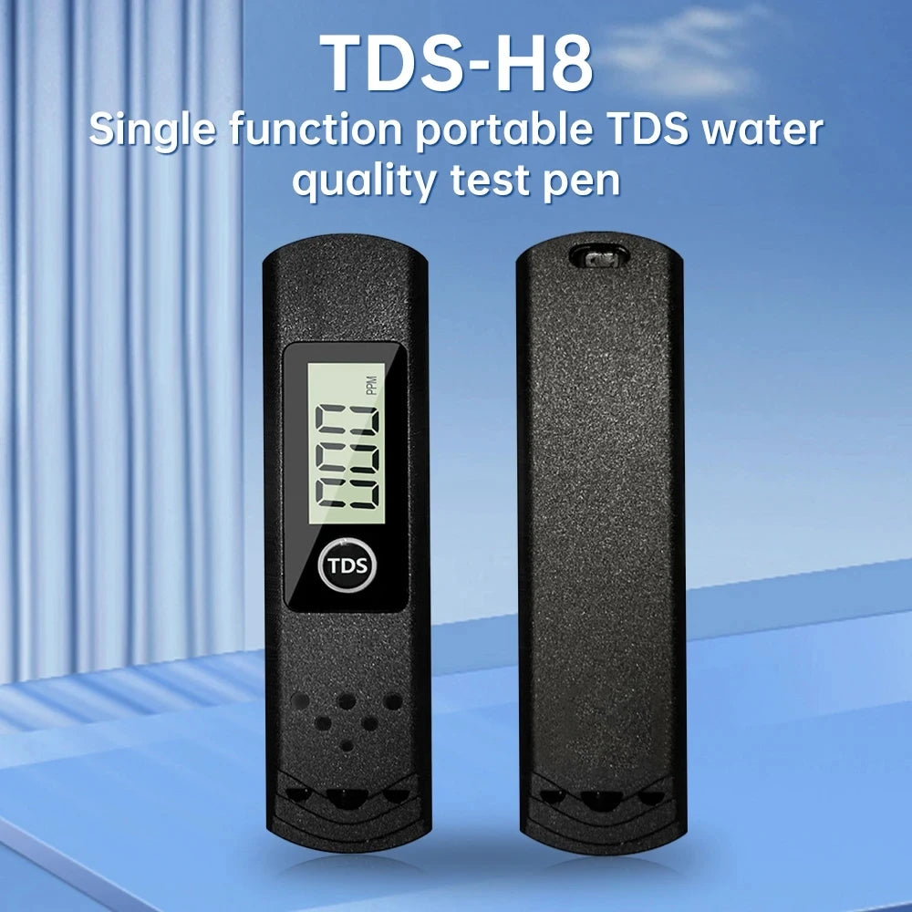 Black Digital Water Tester TDS Meter Range 0 9990 Purity PPM Qme