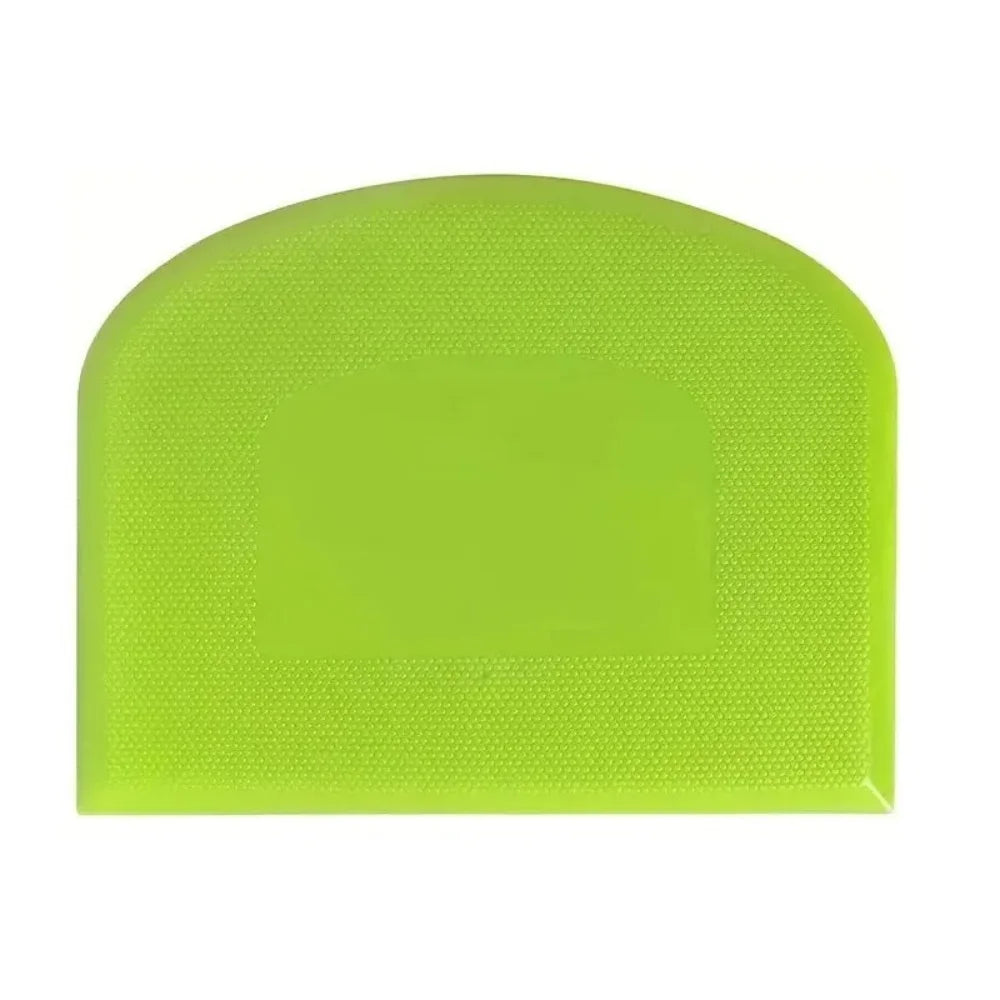 Kitchen Baking Accessory Dough Scraper Cream Spatula Multifunctional Cutting Tool For Homemade Bread Pizza Fondant Pastry Qme green